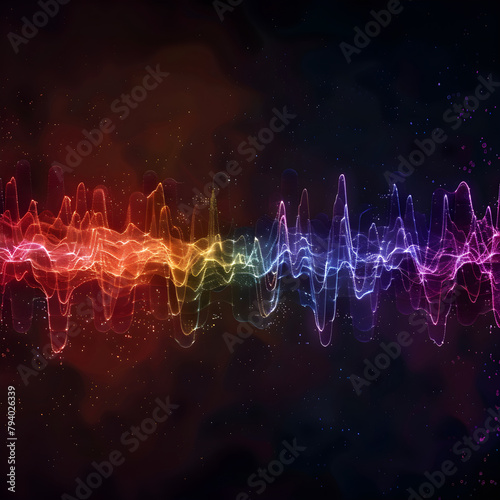 Visual Interpretation of Spectrum Displaying Various Rs Lines in Spectroscopy