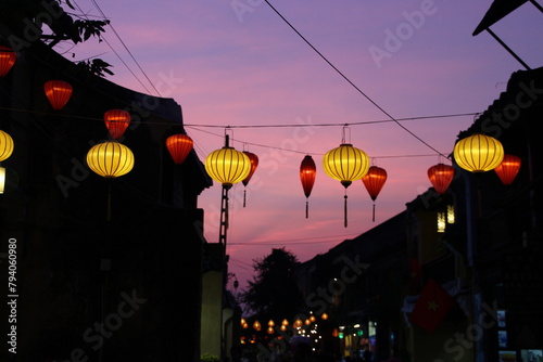 Hội An street lanterns, Vietnam 2005