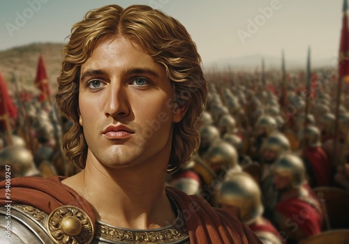 Alexander the Great was a Macedonian king who conquered a vast empire that stretched from Greece to India. He is considered one of the greatest military commanders in history