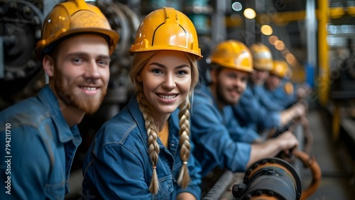 Highly skilled engineering team offers comprehensive maintenance training to factory workers in the industry. Concept Factory Maintenance Training, Engineering Team, Skilled Workers