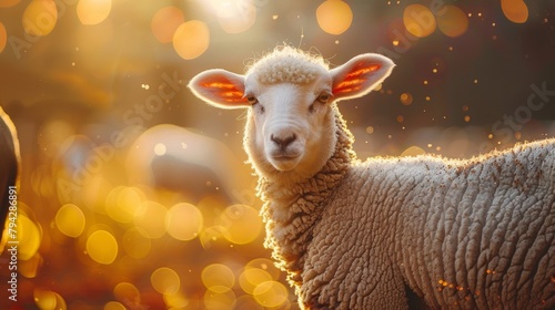 The sheep is the symbol of Eid al-Adha for Muslims.