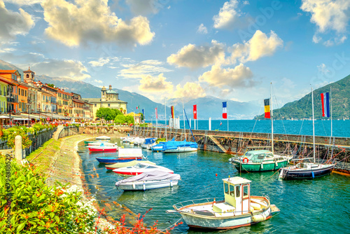 Hafen, Cannobio, Lago Maggiore, Italien 