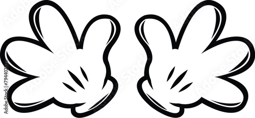 Mickey Mouse Hands - Mouse Hands, mickey mouse gloves Design