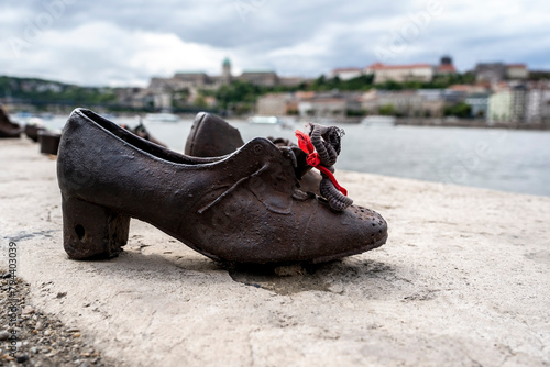 Budapeszt buty na brzegu