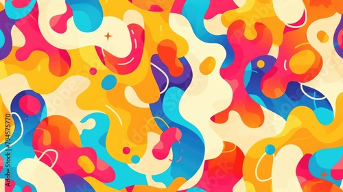 Engage your creativity with a vibrant abstract pattern perfect as a decorative backdrop for wallpapers to add personality to pattern fills give life to web page backgrounds and add depth wi