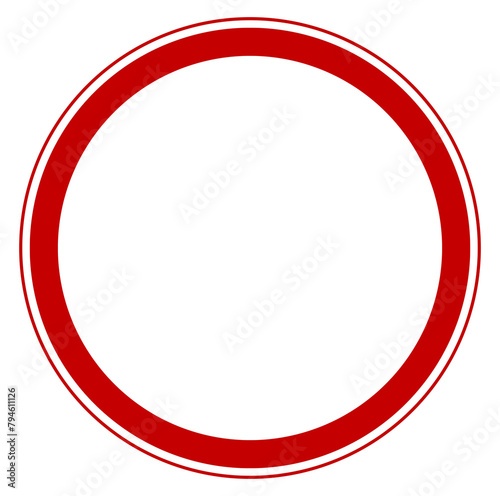 Illustration of a traffic sign.