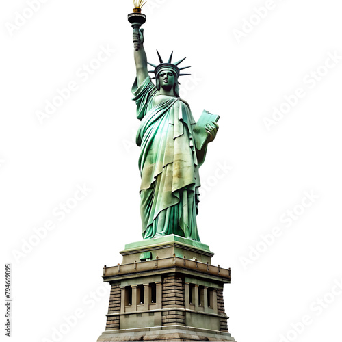 statue of liberty transparent background