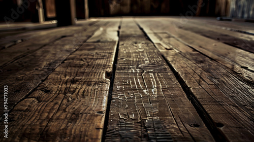 The floorboards creaked underfoot as if whispering tales of the saloons dark history to those who dared to listen. .