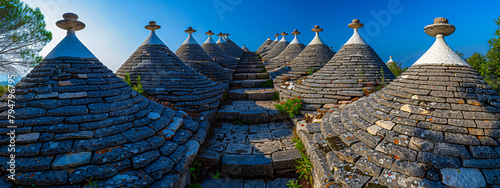Alberobellos Trulli Houses, Iconic Stone Architecture in Puglia, Italy, UNESCO Site