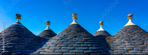Traditional Architecture with Stone Roofs, European Historic Landmark, Travel View