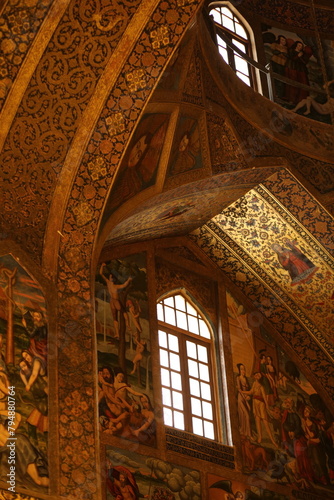 Isfahan Iran Vank Church or the Church of the Holy Savior is the name of a church in Jolfa neighborhood in Iran