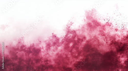 An ethereal image of a soft, billowing cloud of pink particles, suggesting tranquility and delicate beauty in abstract form