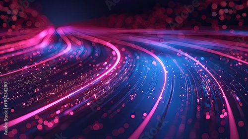 High-speed data transmission with light particles zooming on a digital highway
