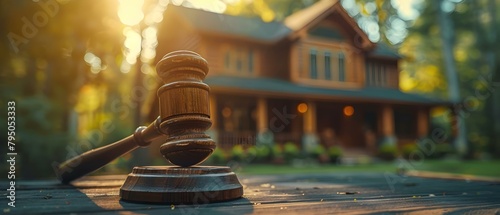 Navigating the Real Estate Auction Process: Taxes, Legalities, Profits, and Home Buying. Concept Real Estate Auction Process, Taxes, Legalities, Profits, Home Buying