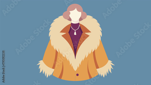 A vintage fur coat reminiscent of old Hollywood starlets found buried a racks of old coats and now serving as a cozy and stylish winter layer..