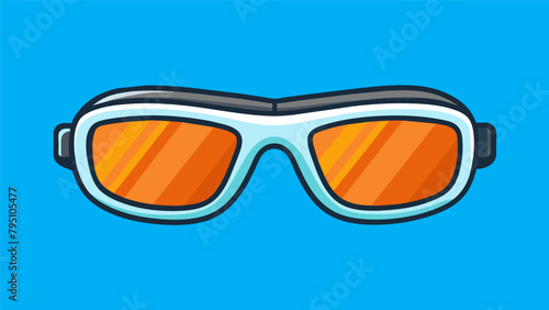 A pair of polarized sunglasses designed to block the suns glare and allow for better visibility underwater..