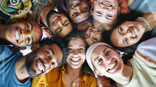 Images depicting unity and diversity, showcasing people from various backgrounds coming together in harmony.