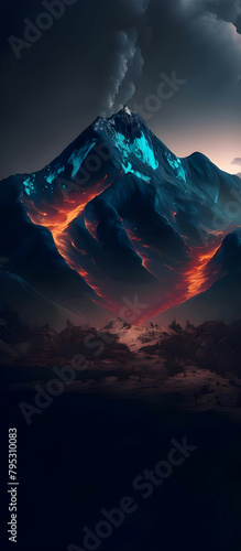 Fires Below, Peaks Above: The Dynamic World of Volcanoes and Mountains