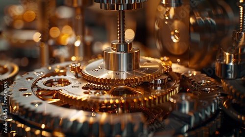 A watchmakers workshop, where tiny gears and springs are assembled with precision, the fragrance of meticulousness accompanying each delicate movement 8K , high-resolution, ultra HD,up32K HD