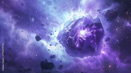 Bring to life a legendary artifact forged from the remnants of fallen meteors emanating immense energy