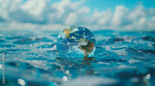  Accelerating Change - World Water Day Concept. Every Drop Matters. GROUNDWATER - MAKING THE INVISIBLE VISIBLE. Water day 2022 concept. World Earth day, environment day, and global