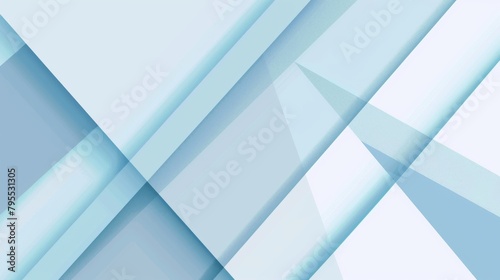 Abstract geometric background with pastel blue polygons