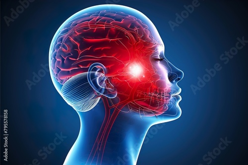 Brain attack damage frontal lobe of Stroke vascular dementia Hemorrhagic transient ischemic Alzheimer's heart pill mini risk signs symptom care 