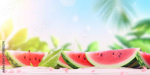 Small fresh and beautiful summer background