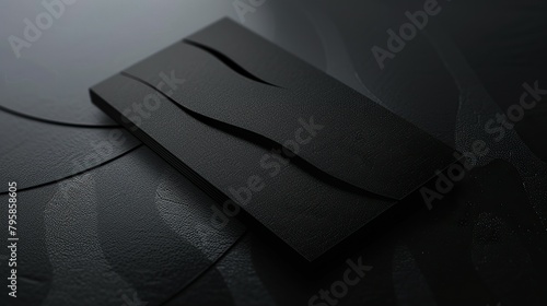 Clean background, do not have a lot of elements, technology, dark, business card style