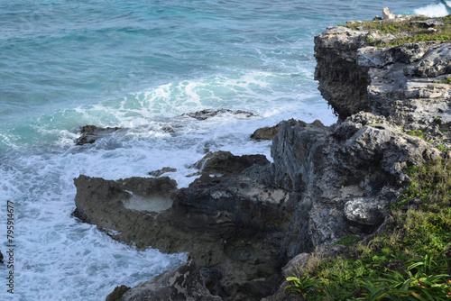 rocks in the sea