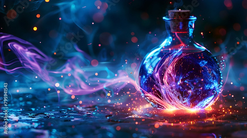 Mesmerizing Infinity Potion:A Captivating Cosmic Elixir of Endless Renewal