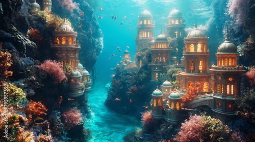 A palace beneath the ocean