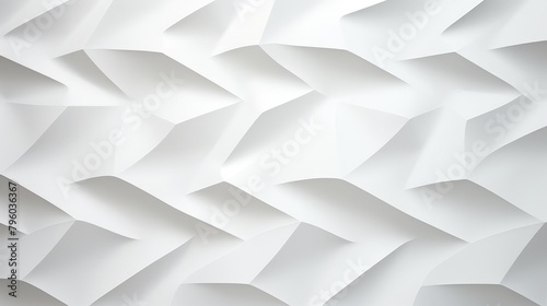 White plastic texture background with geometric pattern