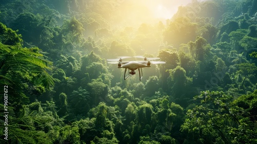 In environmental conservation, drone technology is being innovated to monitor wildlife and track illegal activities such as poaching and deforestation, aiding in the protection of natural habitats, sc