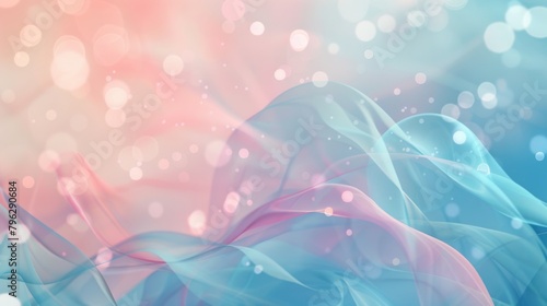 Abstract pastel background with soft pink and blue colors