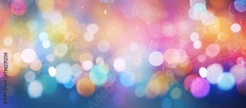 Colorful lights background close-up