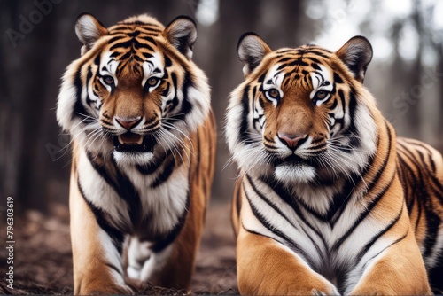 'bengal isolated tiger white background walking colours male animal orange wild wildlife mammal big danger cat large fur striped felino predator carnivore hunter panther'