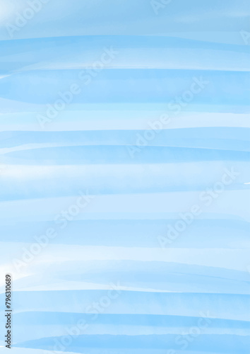 hand painted pastel blue watercolour background
