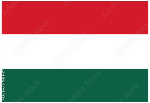 Hungary flag illustrator country flags