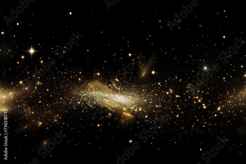 Galaxy sparkle light glitter backgrounds astronomy universe.