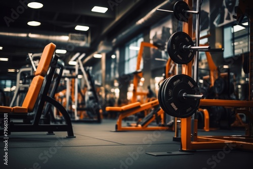 Gym equipment fitness sports determination.