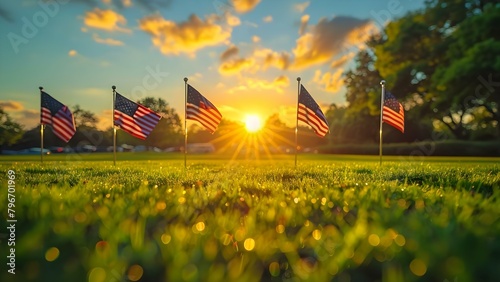 Memorial Day is a federal holiday in the US honoring fallen soldiers. Concept Patriotism, National Remembrance, Honoring Heroes, Military Sacrifice, Memorial Day Traditions,