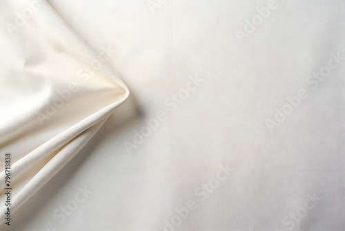 Texture background, white material background, white silk fabric