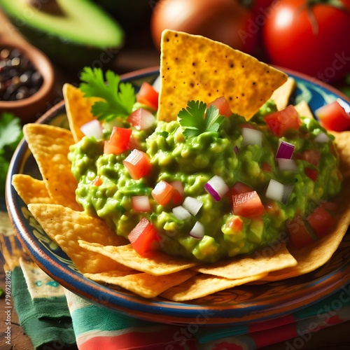 nacho with vegetables