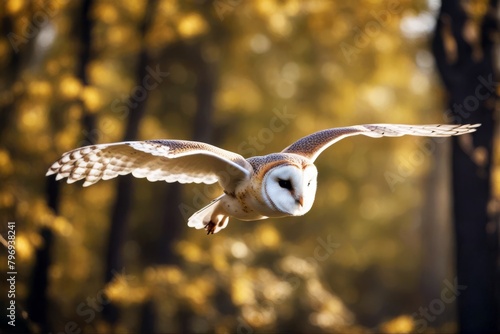 'wild scene forest alba tito flight barn wildlife hunting bird owl flying animal predator nature prey wing fly face white avian watching wilderness field morning brown perched hunt beautiful fauna'