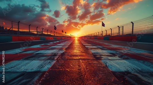 Racing Sunset