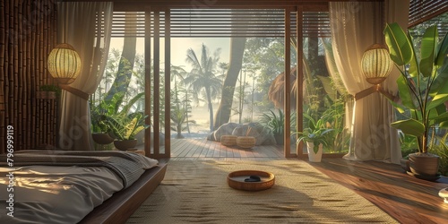 Indulge in the soothing comfort of tranquil relaxation visuals