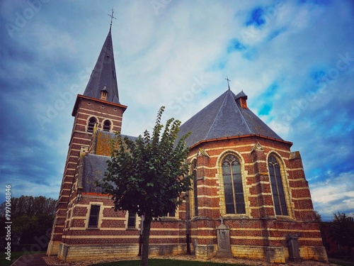 Murowany kościół katolicki w Belgii 