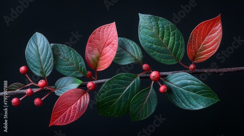 The pink pepper Schinus terebinthifolius on a black background makes the image suitable for cooking backgrounds, covers and screensavers.