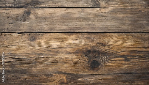 vintage wooden board background texture with scratches generative ai